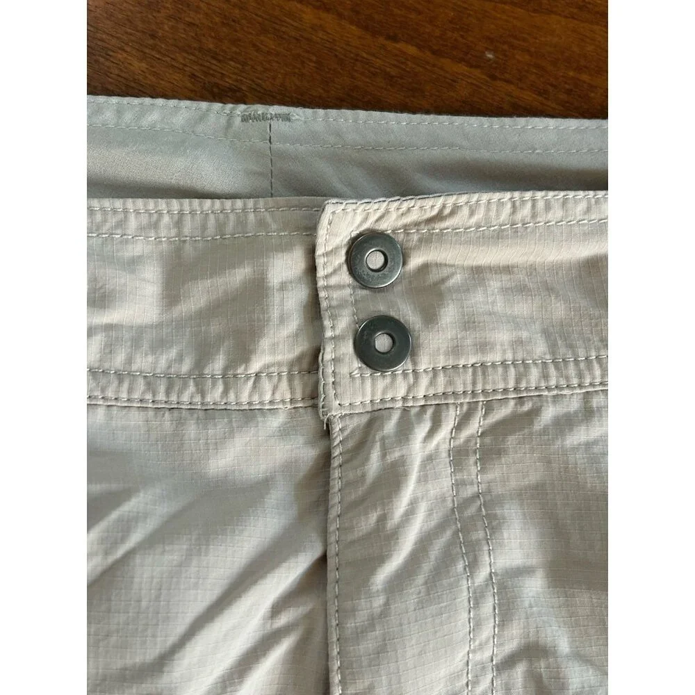 Columbia Omni-Shade Skort/Skirt with Shorts - Stretch +‎ Pockets Beige Size 10